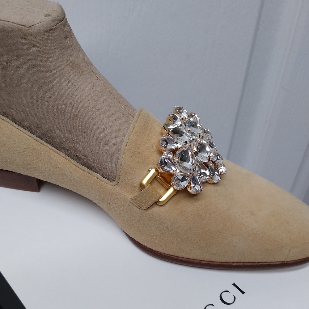 GUCCI SUEDE LOAFERS - Picture 8 of 11